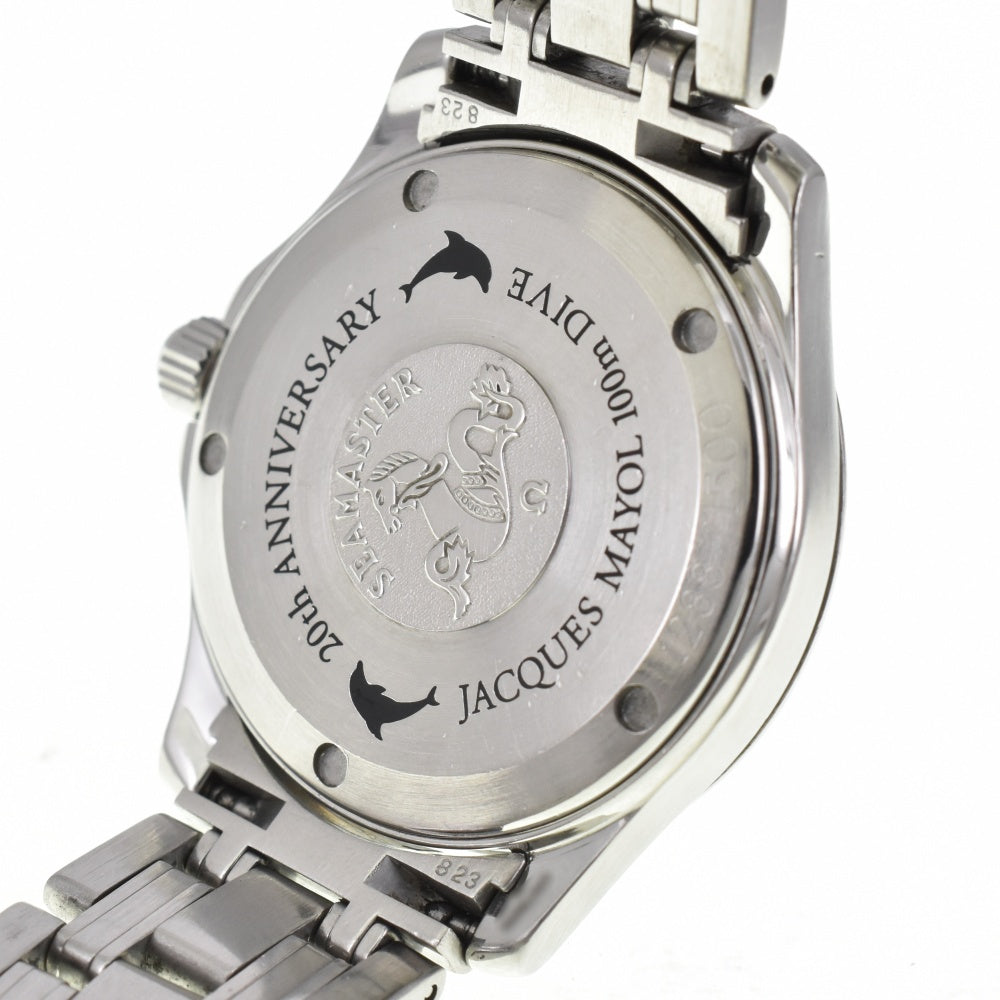 OMEGA Seamaster 120m Jacques Mayol 20th 2501.89 Date chronometer blue Dial Automatic Men's
 Watch O#143354