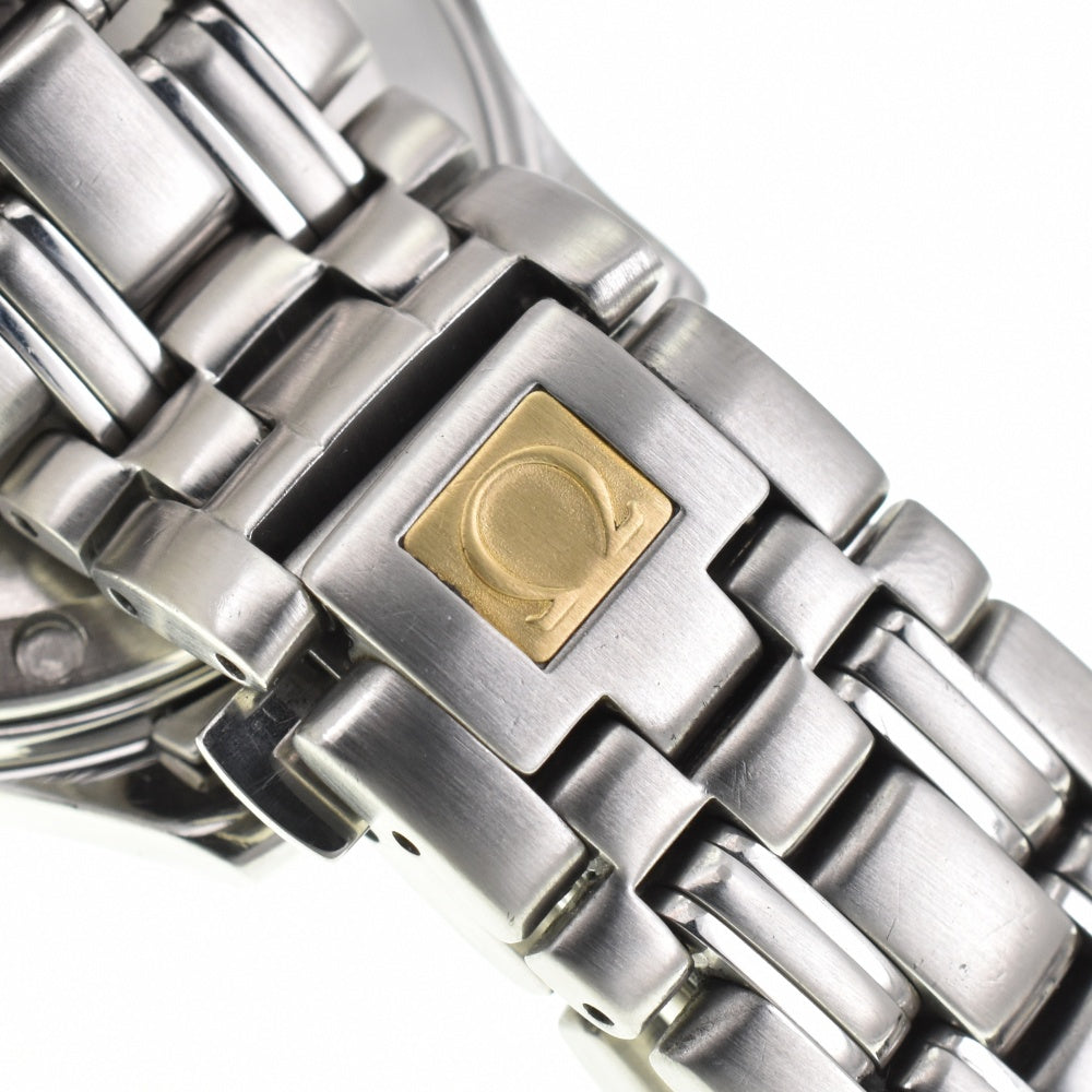 OMEGA Seamaster 120m Jacques Mayol 20th 2501.89 Date chronometer blue Dial Automatic Men's
 Watch O#143354