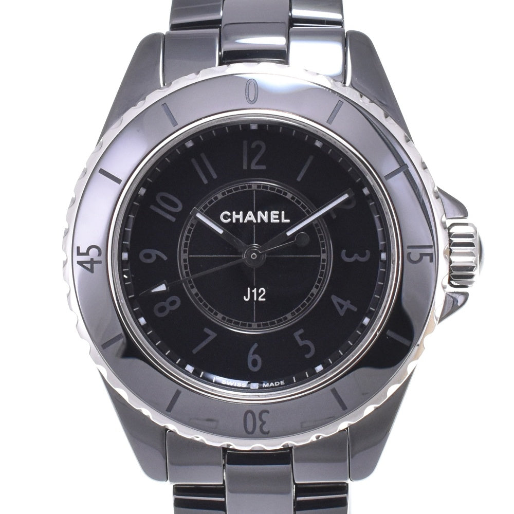 with paper CHANEL J12 phantom H06346 World limited 1200 black Dial Quartz Ladies
 Watch M#143357