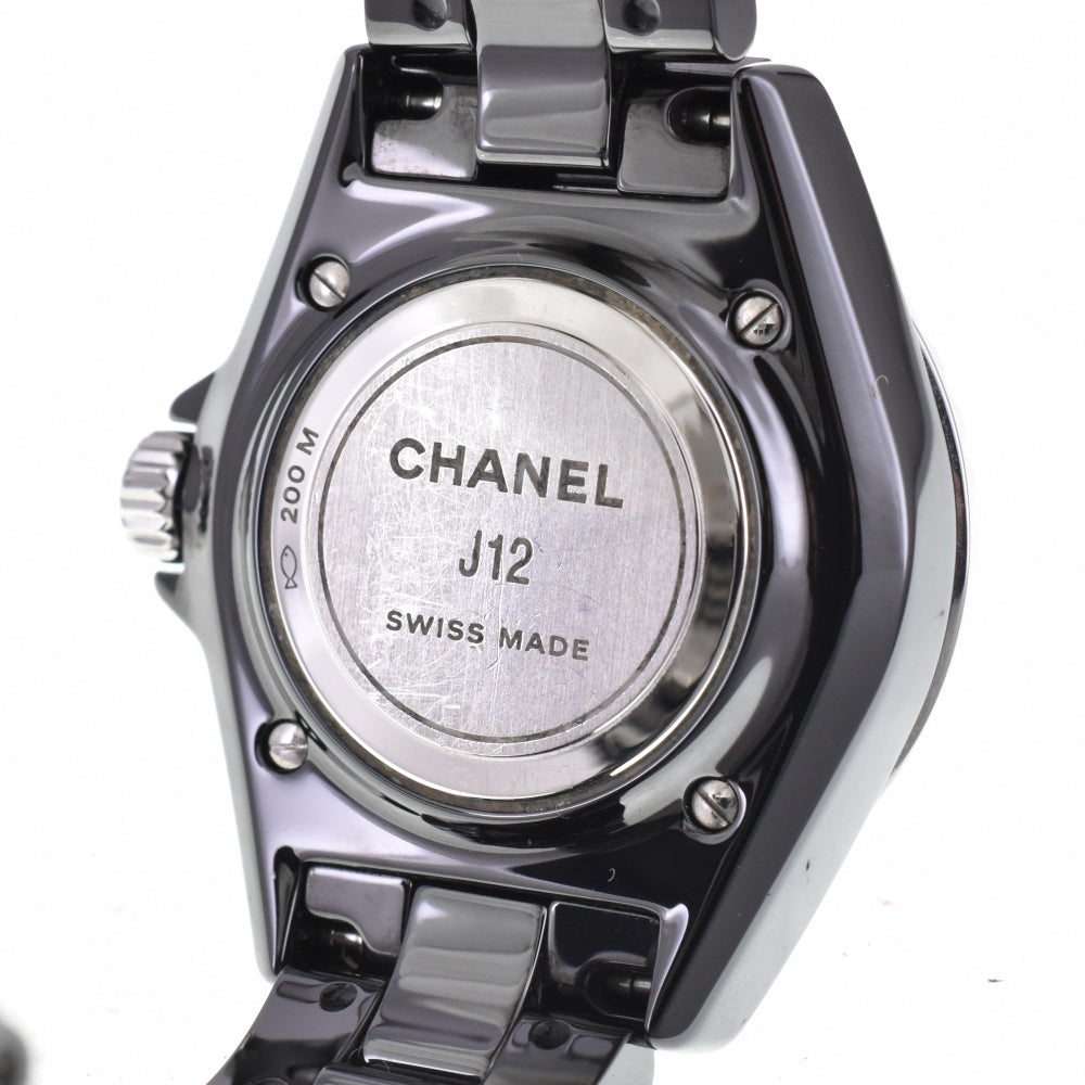 with paper CHANEL J12 phantom H06346 World limited 1200 black Dial Quartz Ladies
 Watch M#143357