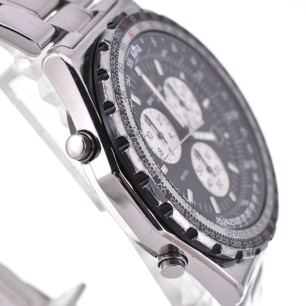 BREITLING Jupiter pilot A59028 Chronograph Date Black / Silver Dial Quartz Men's
 Watch P#143363