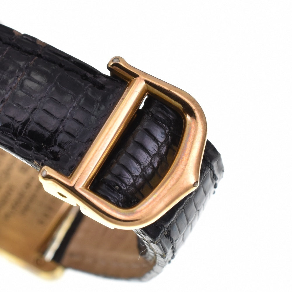 CARTIER Must tank Vermeille 5057001 SV925 (Gold Plated) / Leather Silver Dial Quartz Ladies
 Watch M#143364