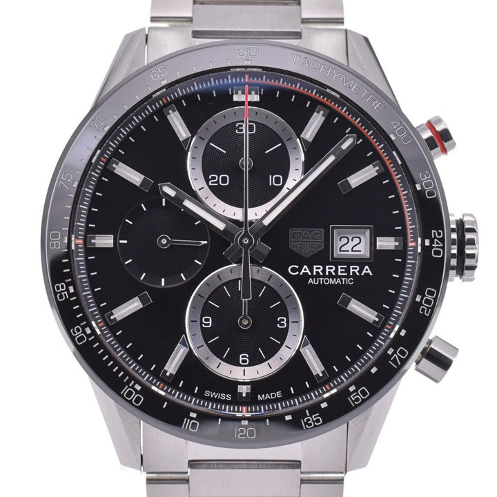 with paper TAG HEUER Carrera Caliber 16 CBM2110-0.BA0651 Date Ceramic Bezel black Dial Automatic Men's
 Watch N#143365