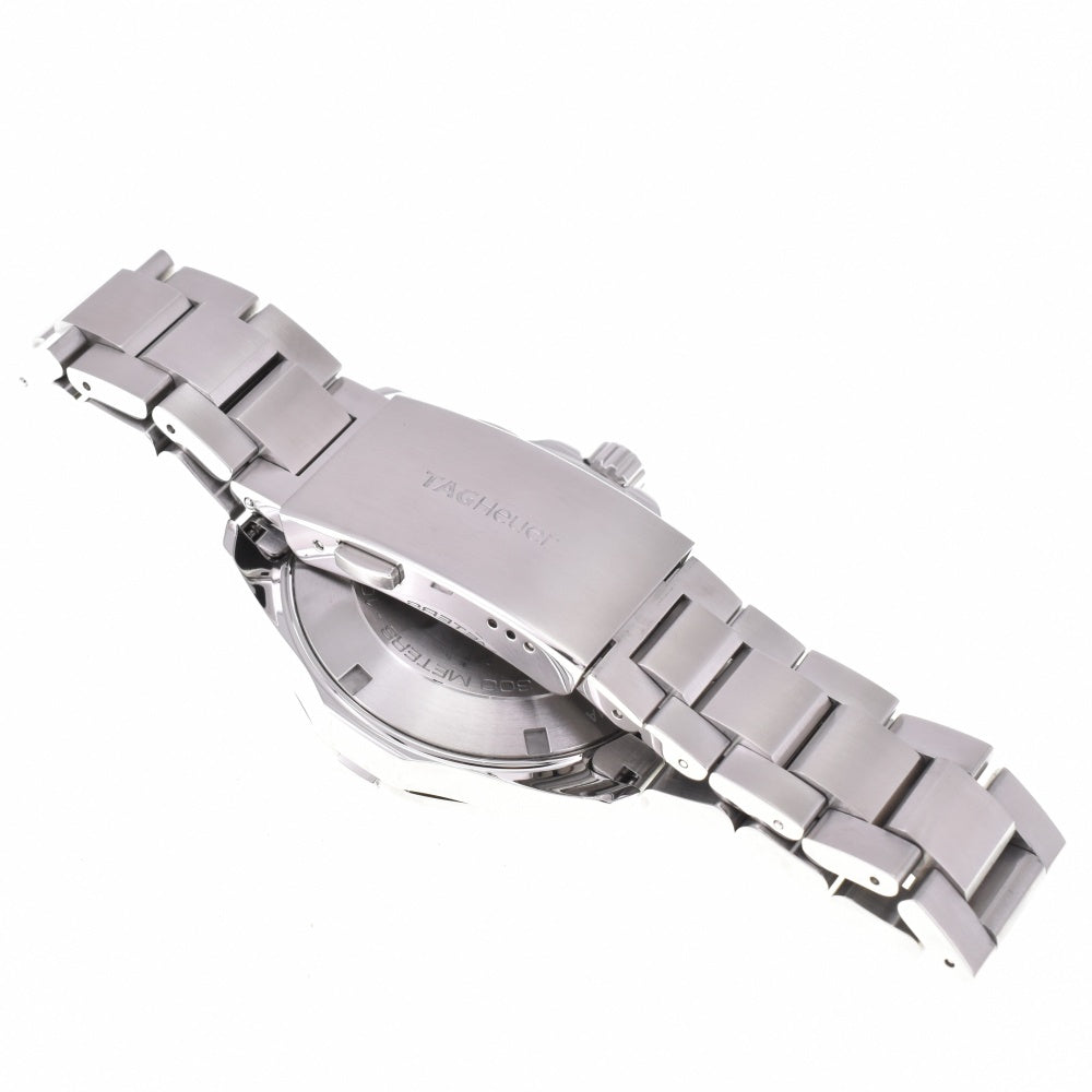 with paper TAG HEUER Aqua racer WAY111A 300m date black Dial Quartz Men's
 Watch N#143367