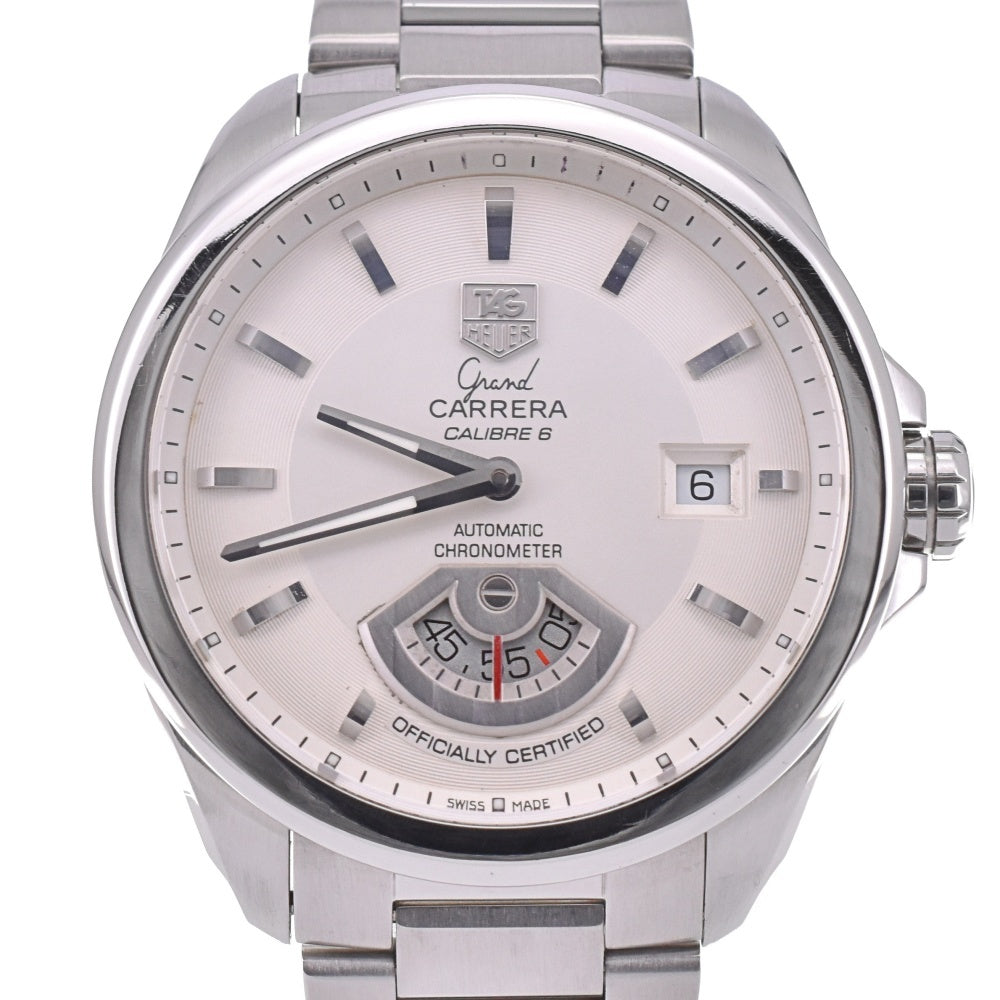 with paper TAG HEUER Grand Carrera WAV511B.BA0900 Caliber 6 Date Silver Dial Automatic Men's
 Watch N#143368