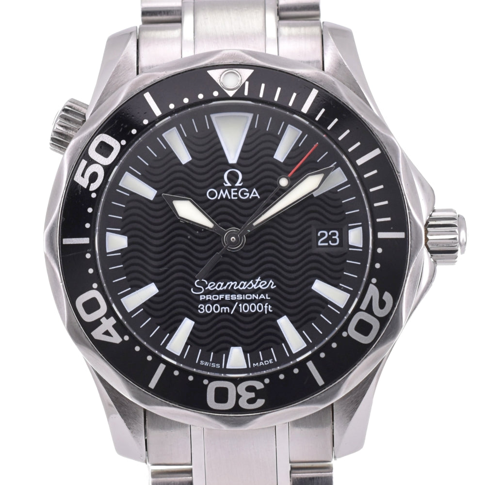 OMEGA Seamaster Professional 300M 2262.50 black Dial Quartz Boy's
 Watch N#143371