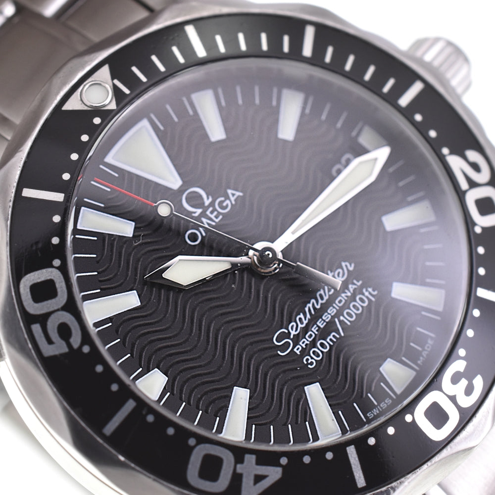 OMEGA Seamaster Professional 300M 2262.50 black Dial Quartz Boy's
 Watch N#143371