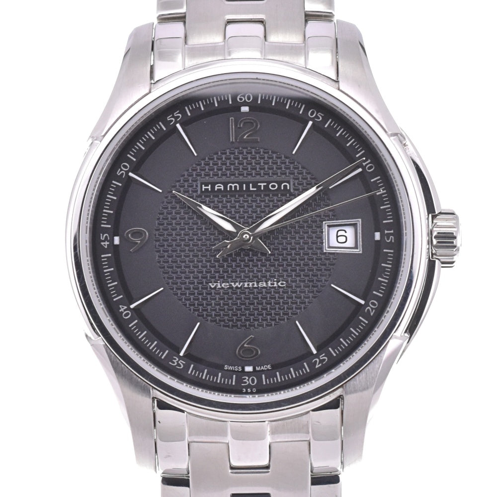 with paper HAMILTON Jazzmaster Viewmatic H325150 see-through back black Dial Automatic Men's
 Watch N#143382