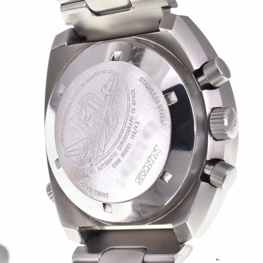 Sinn space 142 Chronograph day date black Dial Automatic Men's
 Watch M#143383