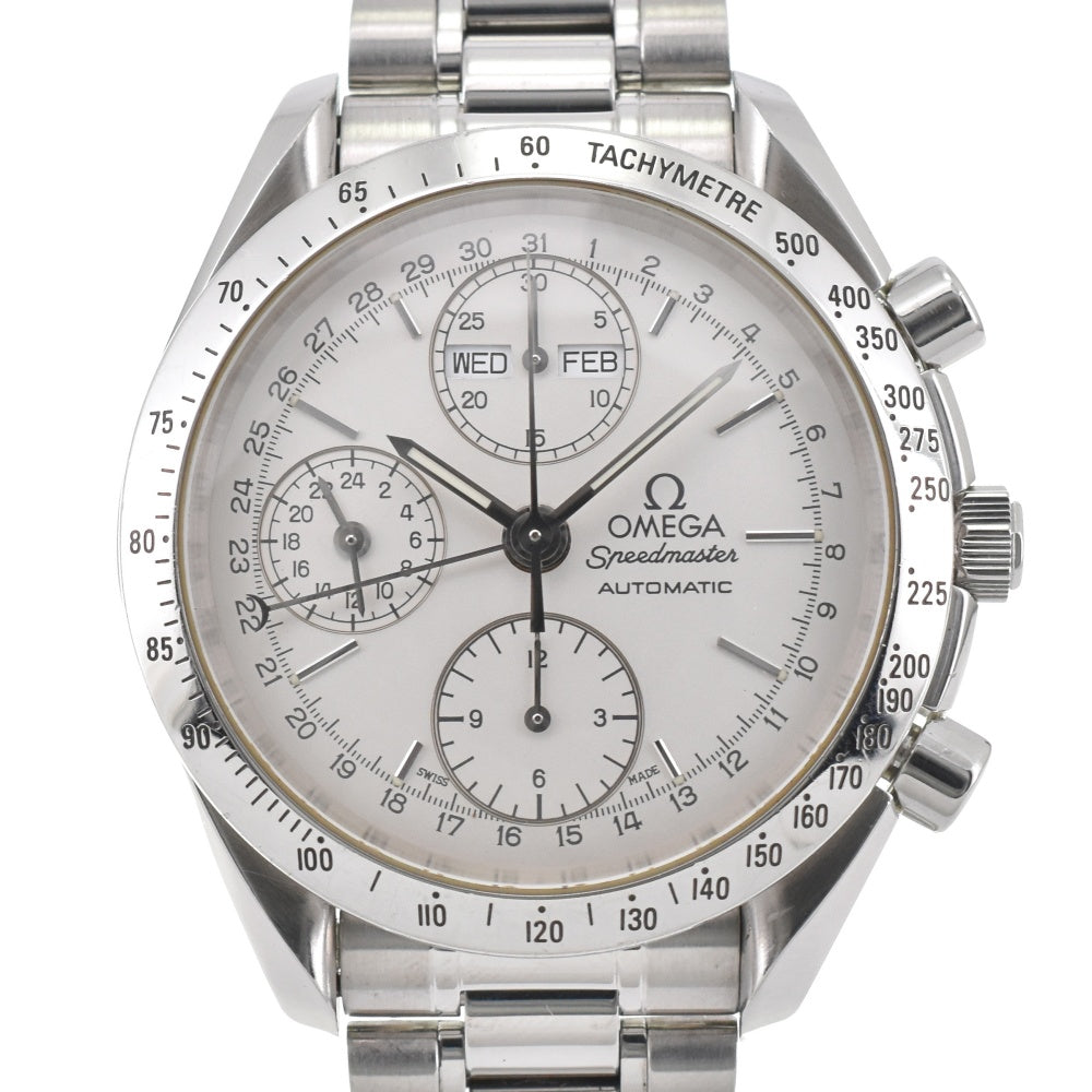OMEGA Speedmaster 3521.30 Triple calendar chronograph Silver Dial Automatic Men's
 Watch O#143384