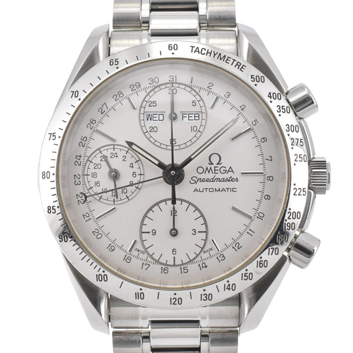 OMEGA Speedmaster 3521.30 Triple calendar chronograph Silver Dial Automatic Men's
 Watch O#143384