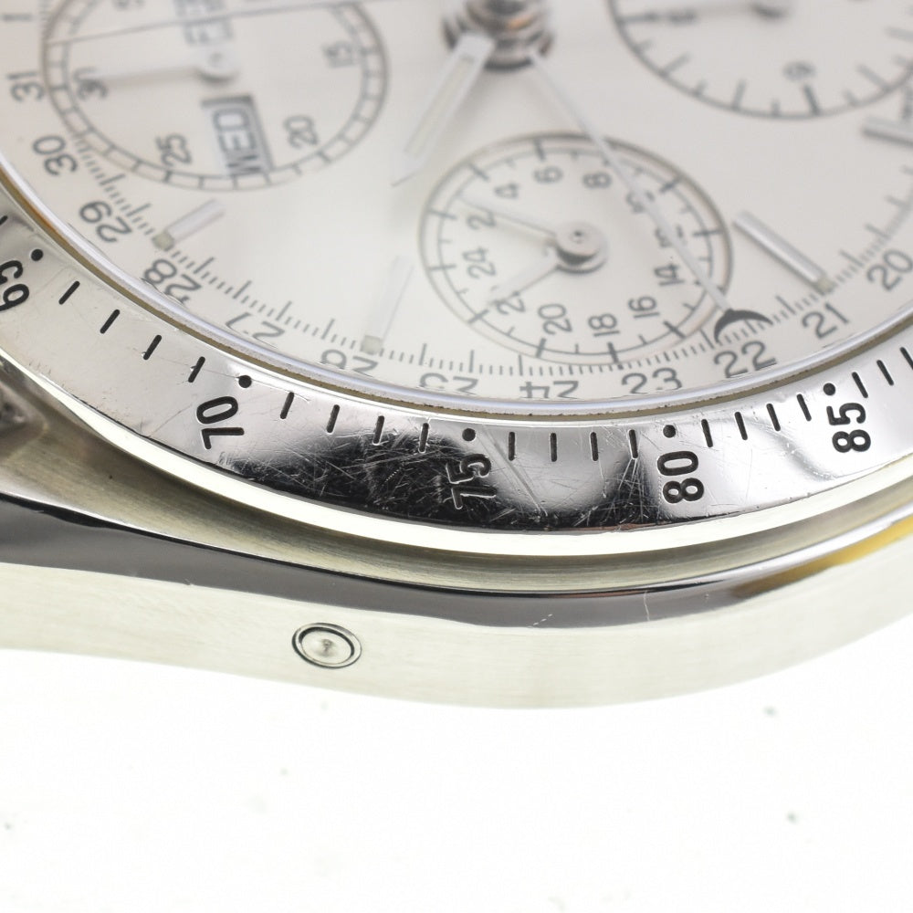 OMEGA Speedmaster 3521.30 Triple calendar chronograph Silver Dial Automatic Men's
 Watch O#143384