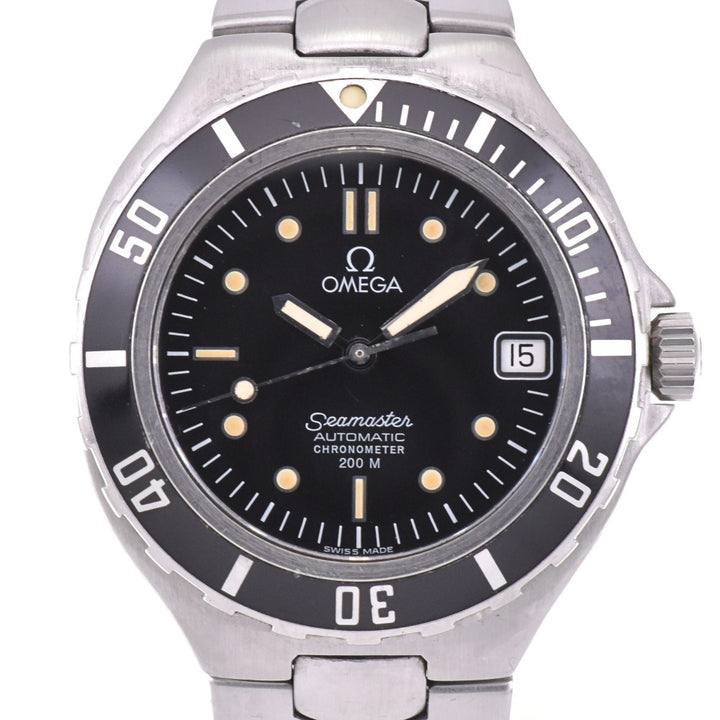OMEGA Seamaster 200M 2860.50 Date chronometer black Dial Automatic Boy's
 Watch N#143385