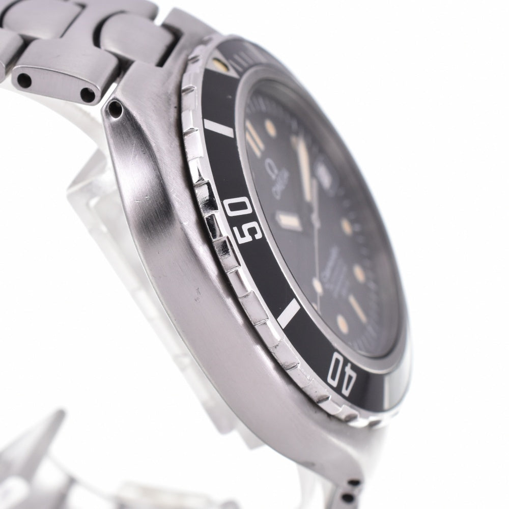 OMEGA Seamaster 200M 2860.50 Date chronometer black Dial Automatic Boy's
 Watch N#143385