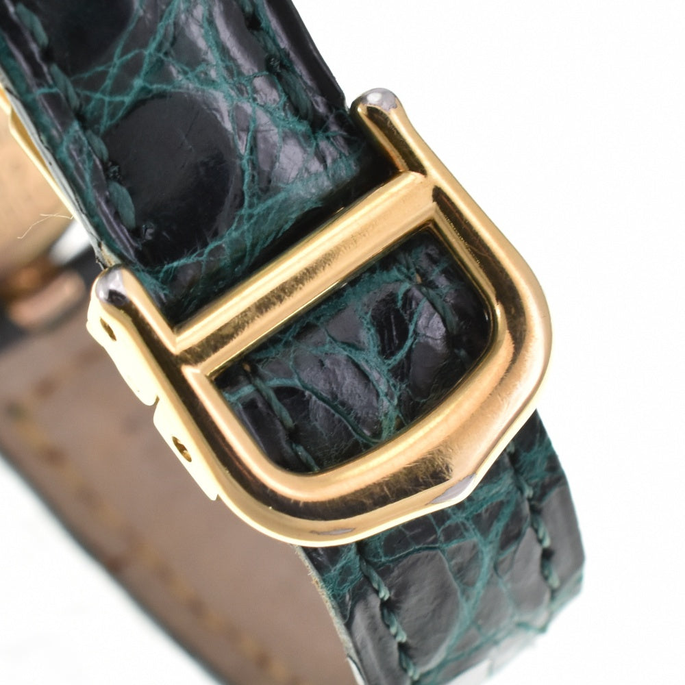 with paper CARTIER Vermeille W1005354 SV925 (Gold Plated) / Leather Silver Dial Quartz Ladies
 Watch M#143386