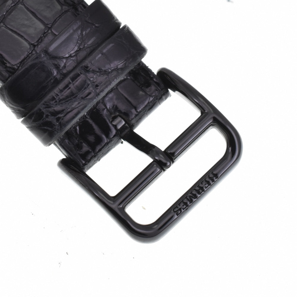 with paper HERMES Arceau Ronde des Zoules AR5A.530 Black Spinel Limited to 300 pieces worldwide black Dial Quartz Ladies
 Watch M#143388