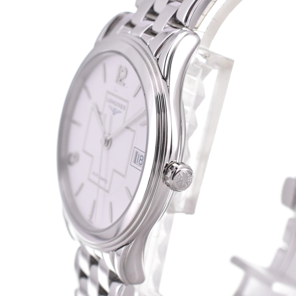 LONGINES Flagship L4.774.4.19.6 Date white Dial Automatic Men's
 Watch N#143392