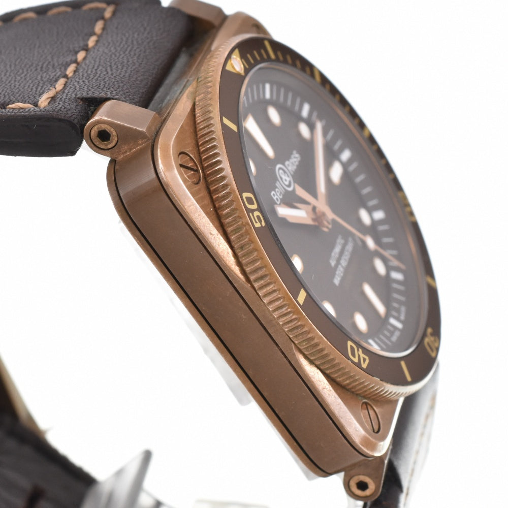 with paper Bell＆Ross Diver BR03-92-D-B Limited item Brown Dial Automatic Men's
 Watch M#143393