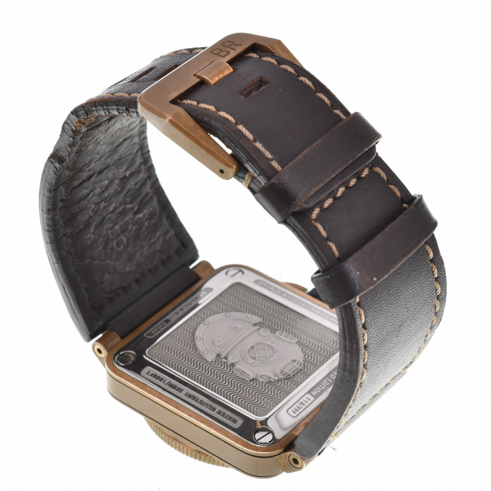 with paper Bell＆Ross Diver BR03-92-D-B Limited item Brown Dial Automatic Men's
 Watch M#143393