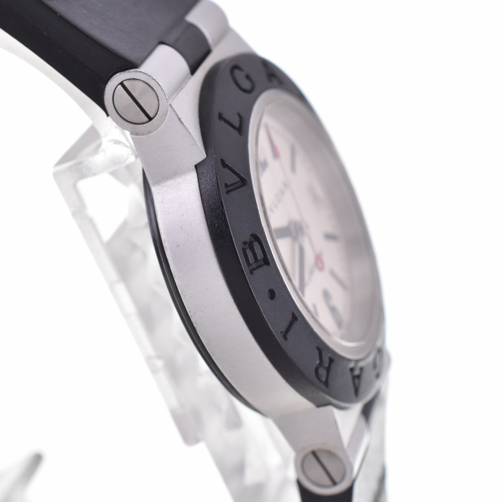 BVLGARI aluminum AL29A Date Silver Dial Quartz Ladies
 Watch N#143399