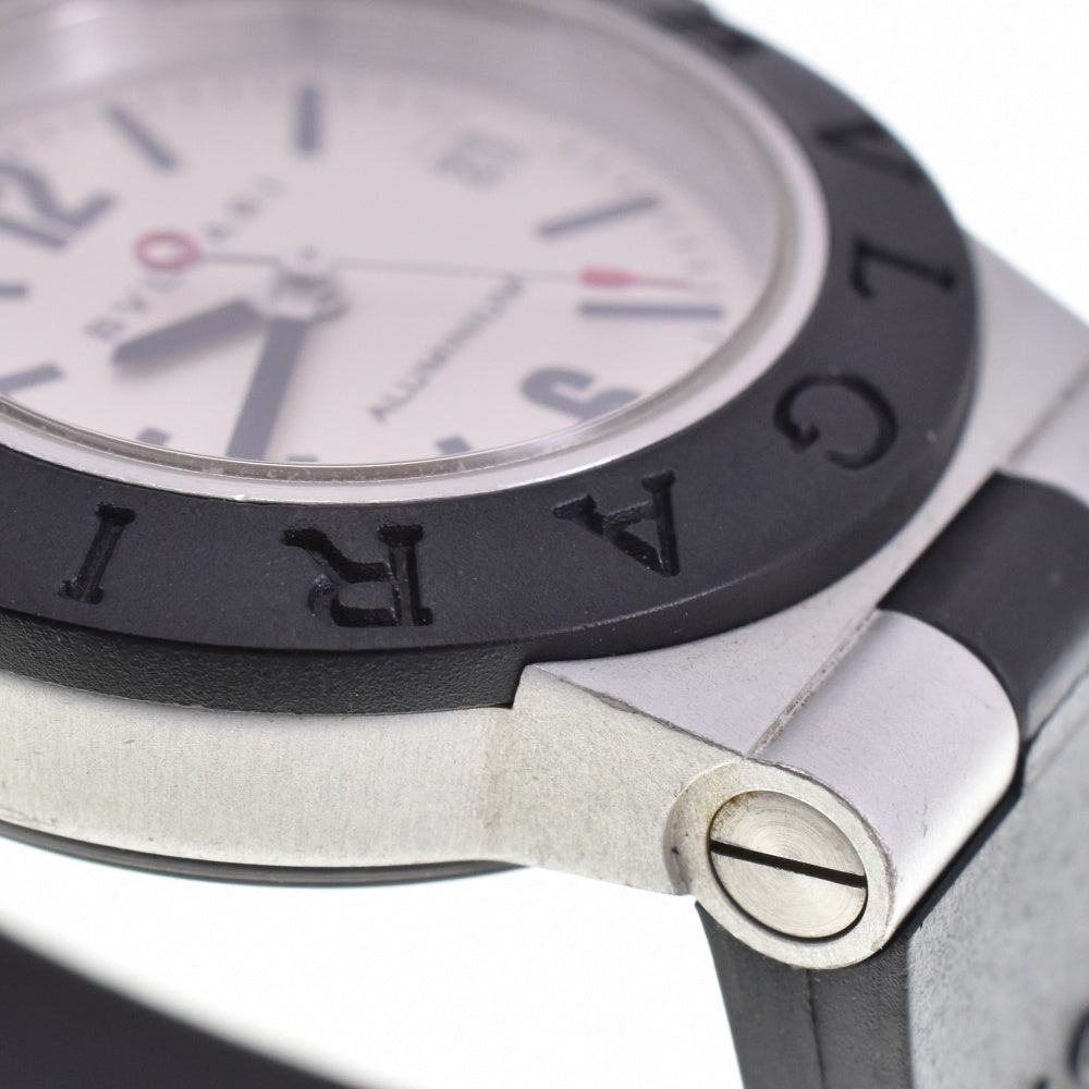 BVLGARI aluminum AL29A Date Silver Dial Quartz Ladies
 Watch N#143399