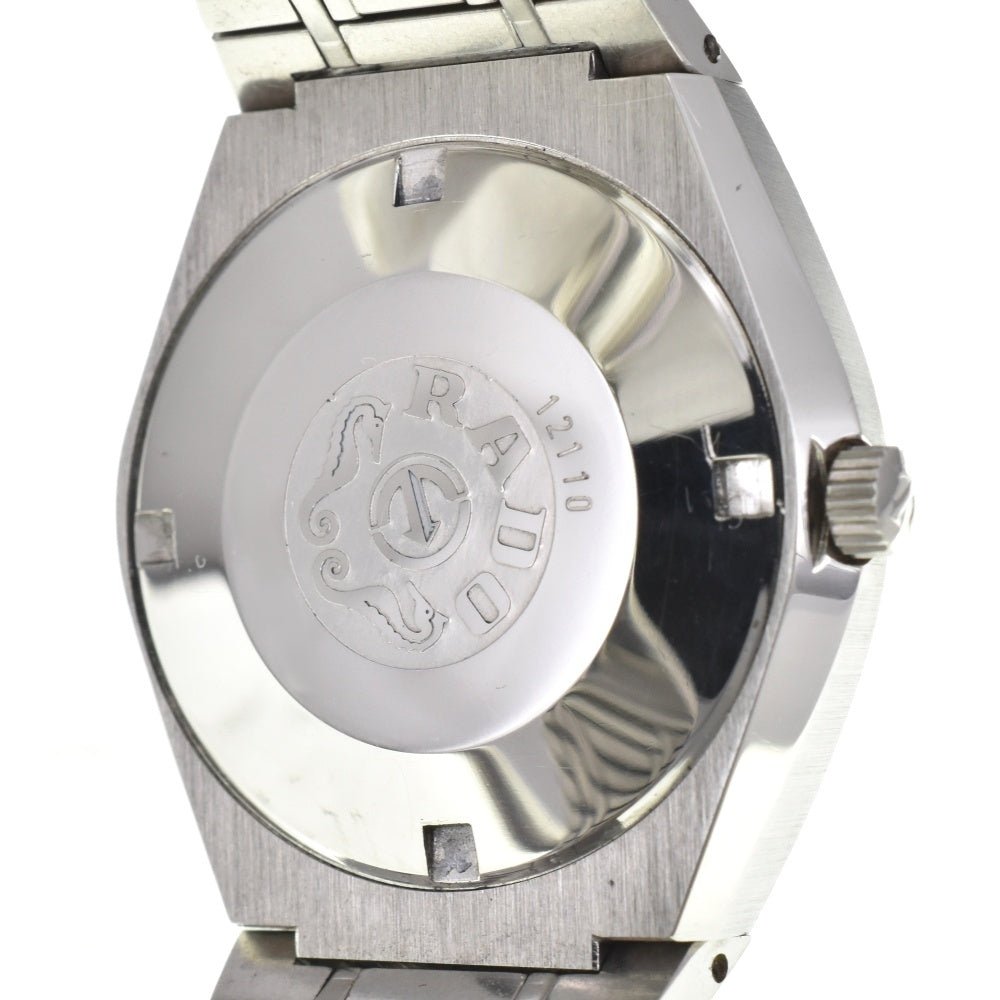 RADO Sapphire Gazelle 12110 vintage Day date Silver Dial Automatic Men's
 Watch O#143400
