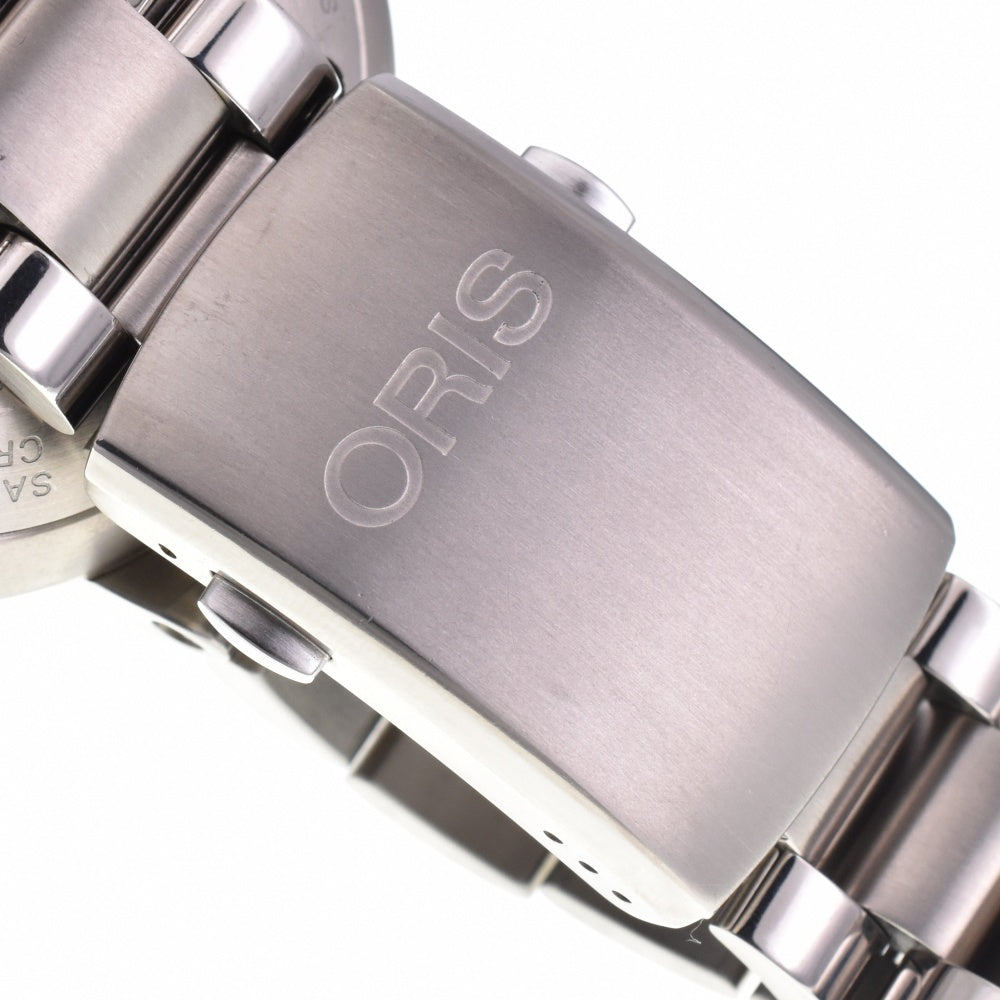 with paper ORIS Diver's Titanium 01 743 7638 7454 Small second date black Dial Automatic Men's
 Watch N#143406
