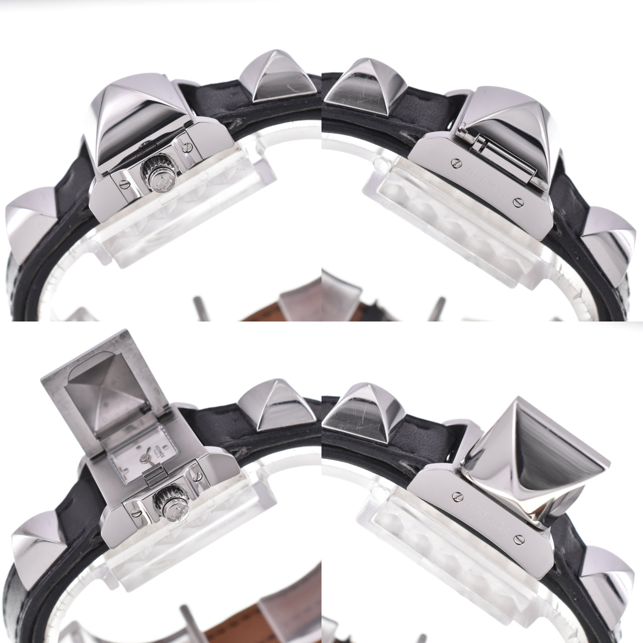 with paper HERMES Minimedore ME2.110 Silver Dial Quartz Ladies
 Watch H#143408