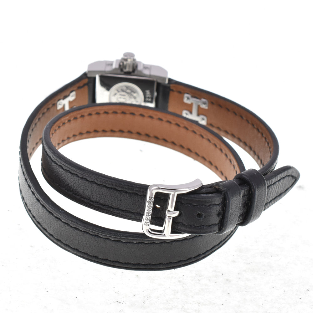 with paper HERMES Minimedore ME2.110 Silver Dial Quartz Ladies
 Watch H#143408