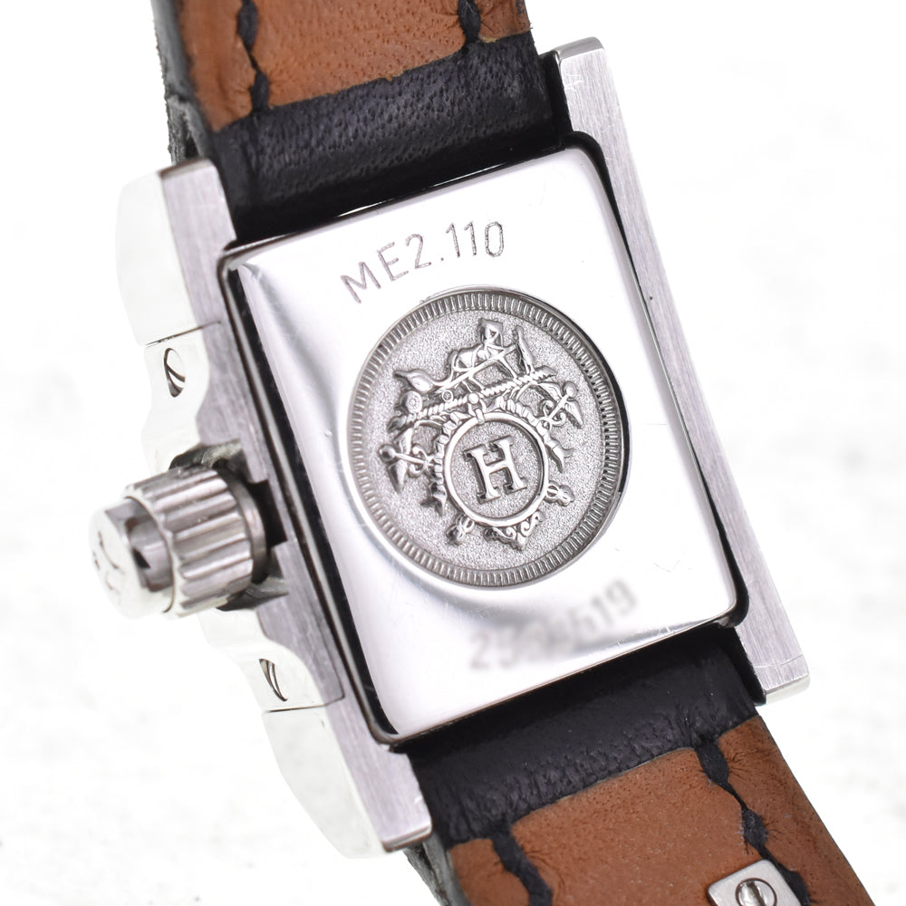 with paper HERMES Minimedore ME2.110 Silver Dial Quartz Ladies
 Watch H#143408