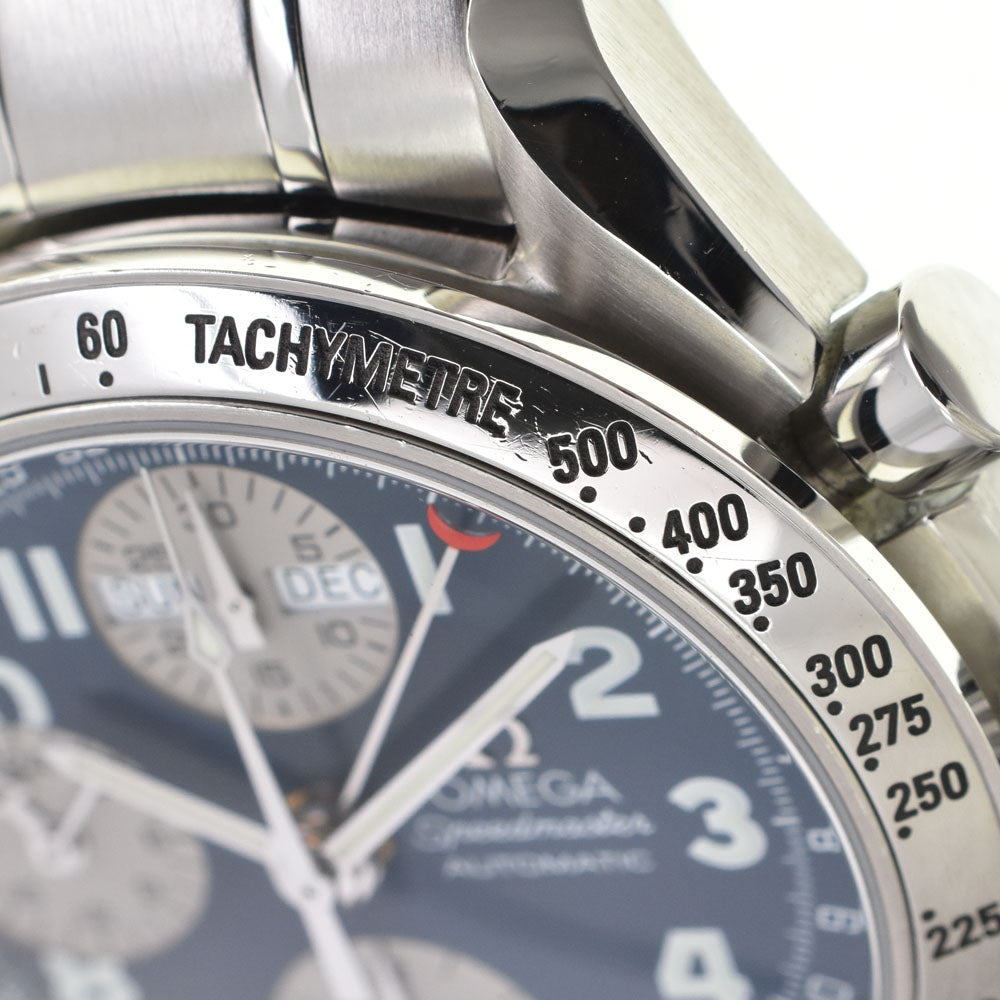 OMEGA Speedmaster 3523.81 Triple calendar Blue / Silver Dial Automatic Men's
 Watch O#143409