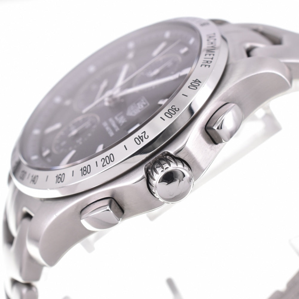 with paper TAG HEUER Link CJF2110.BA0594 Chronograph Date black Dial Automatic Men's
 Watch O#143411