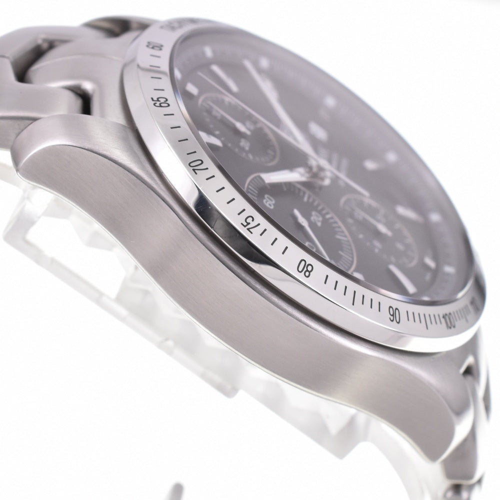 with paper TAG HEUER Link CJF2110.BA0594 Chronograph Date black Dial Automatic Men's
 Watch O#143411