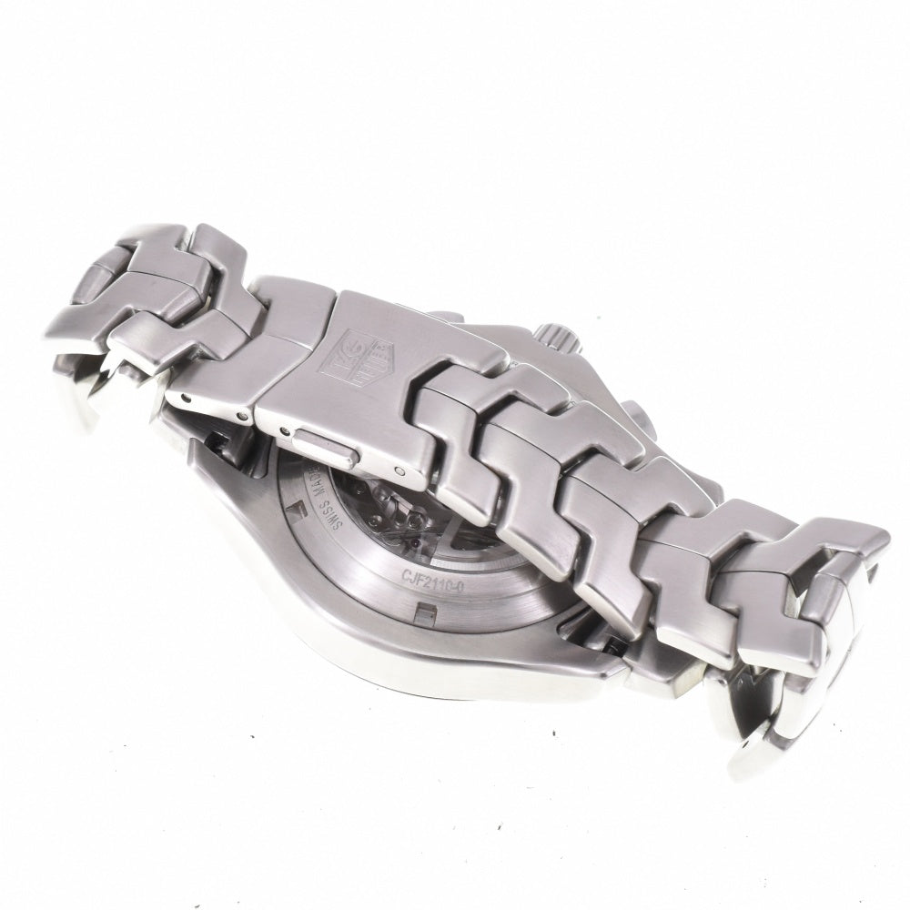 with paper TAG HEUER Link CJF2110.BA0594 Chronograph Date black Dial Automatic Men's
 Watch O#143411