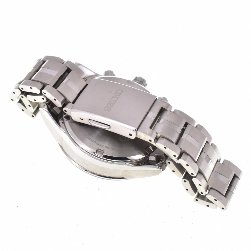 with paper SEIKO Astron SBXC001/5X53-0AB0 titanium Navy Dial GPS Solar Men's
 Watch O#143412