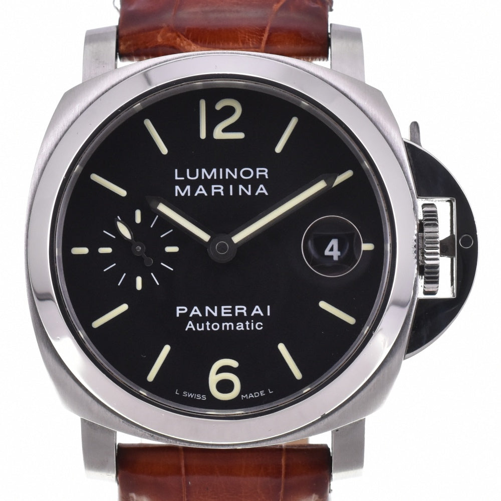 PANERAI Luminor Marina PAM00048 Small second date black Dial Automatic Men's
 Watch N#143413