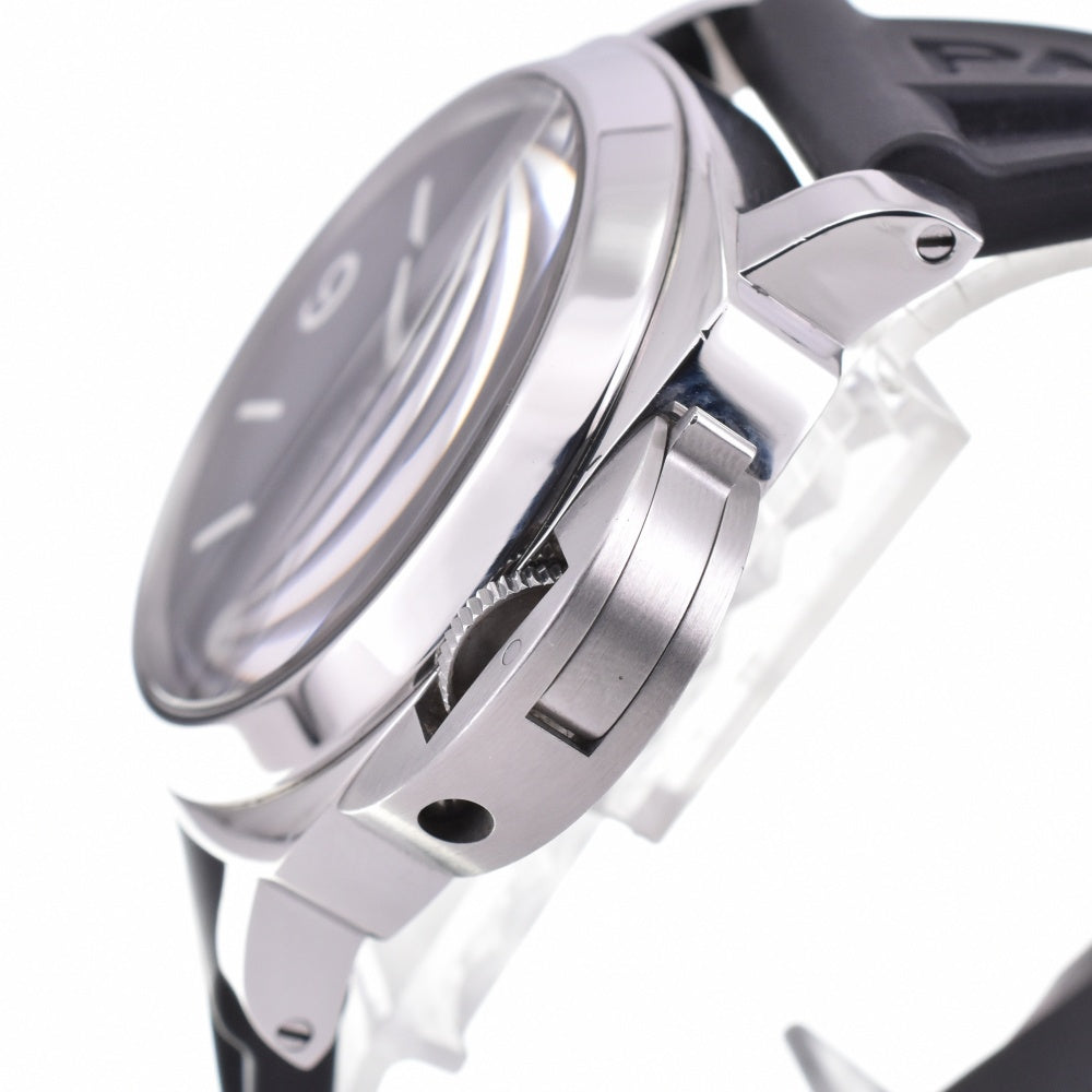 with paper PANERAI Luminor base logo PAM00000 black Dial Hand Winding Men's
 Watch N#143414