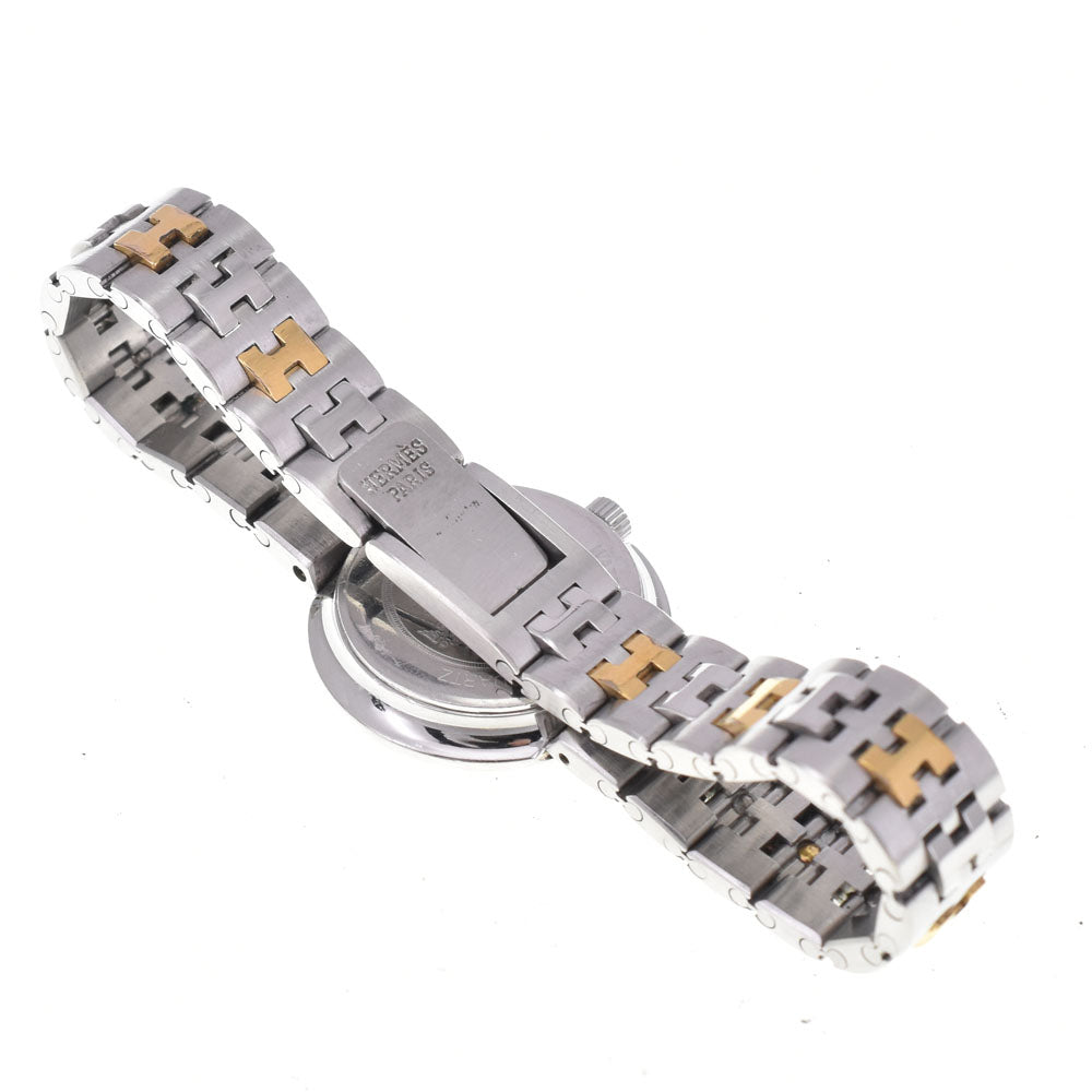 HERMES Olympia Stainless Steel/Gold Plated Ivory Dial Quartz Ladies
 Watch B#143417