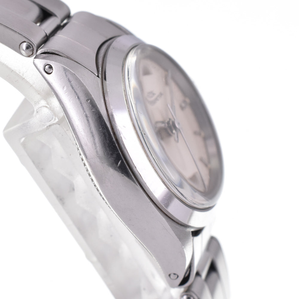 ROLEX Oyster perpetual 6618 vintage Cal.1130 Silver Dial Automatic Ladies
 Watch P#143422