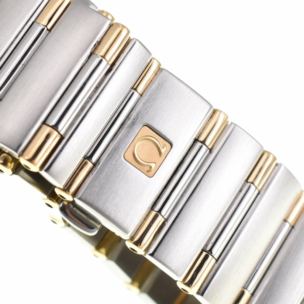 with paper OMEGA Constellation 1312.30 Stainless Steel/K18YG Silver Dial Quartz Men's
 Watch O#143424