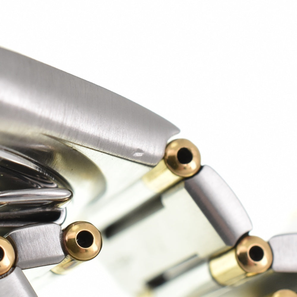 with paper OMEGA Constellation 1312.30 Stainless Steel/K18YG Silver Dial Quartz Men's
 Watch O#143424