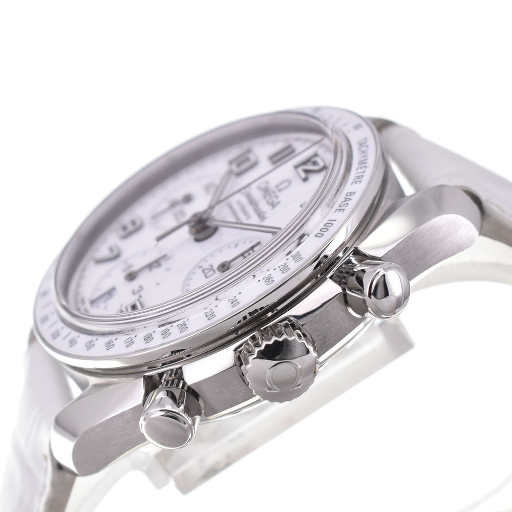 with paper OMEGA Speedmaster 324.33.38.40.04.001 white Dial Automatic Ladies
 Watch Q#143426