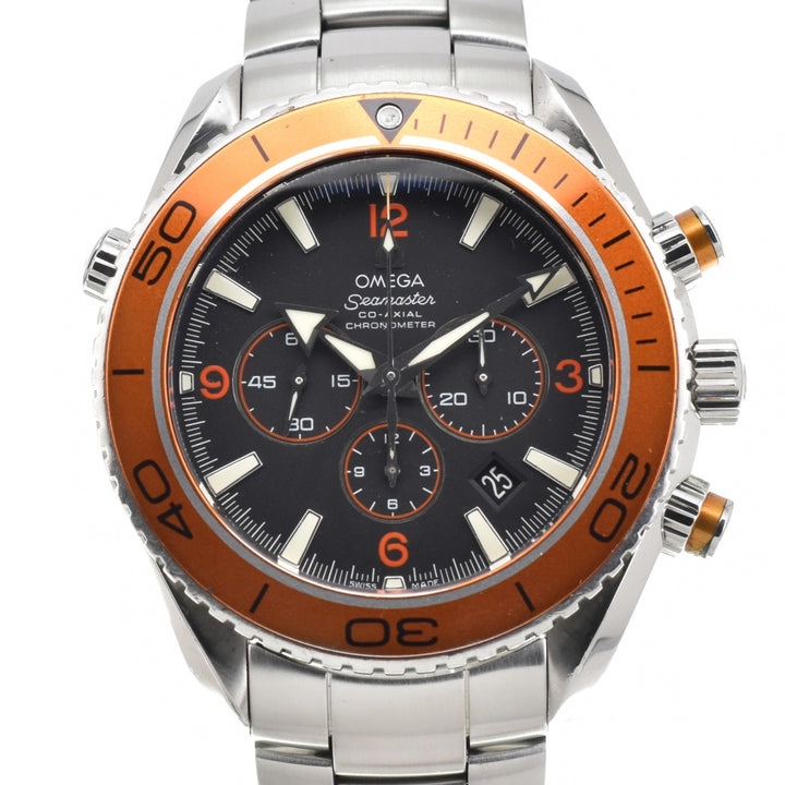 OMEGA Seamaster Planet Ocean 2218.50 Chronograph Date black Dial Automatic Men's
 Watch O#143427
