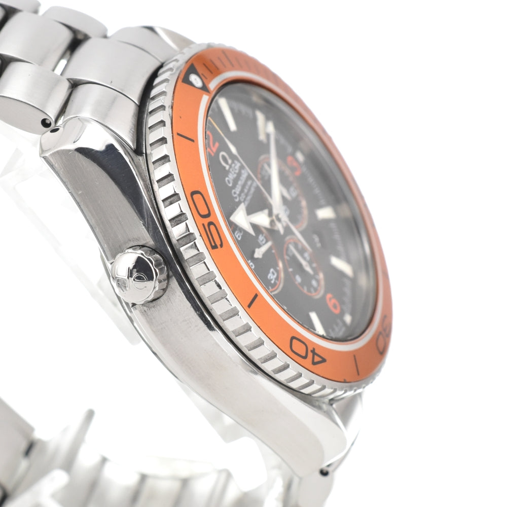 OMEGA Seamaster Planet Ocean 2218.50 Chronograph Date black Dial Automatic Men's
 Watch O#143427