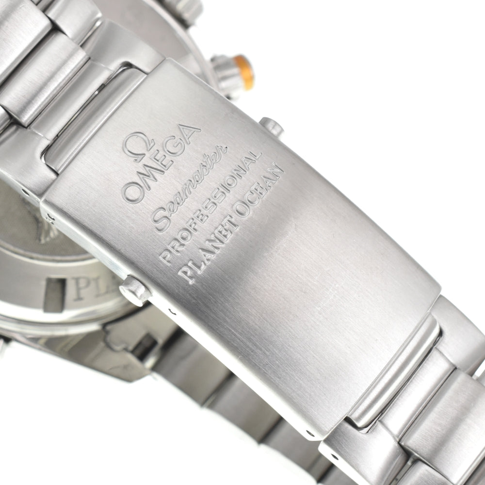 OMEGA Seamaster Planet Ocean 2218.50 Chronograph Date black Dial Automatic Men's
 Watch O#143427