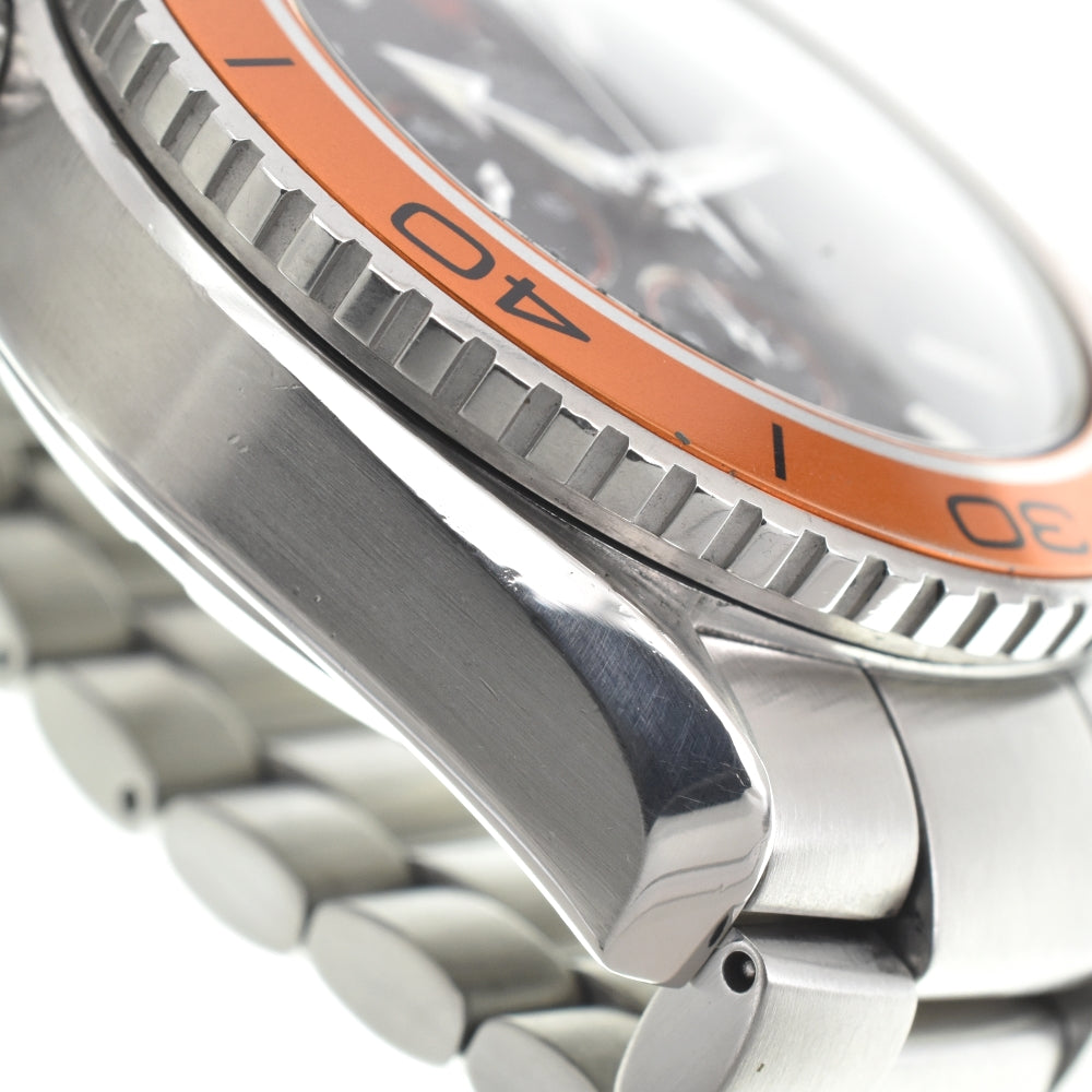 OMEGA Seamaster Planet Ocean 2218.50 Chronograph Date black Dial Automatic Men's
 Watch O#143427