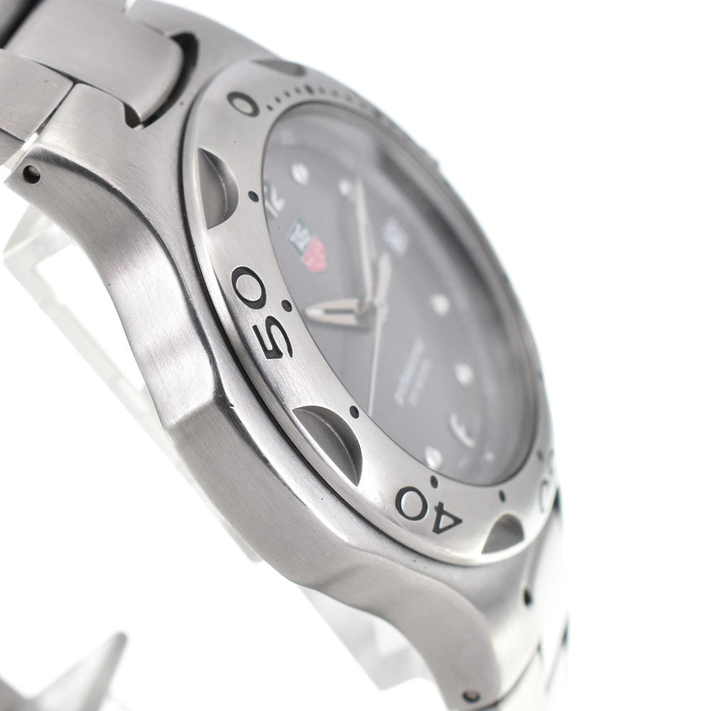 with paper TAG HEUER Kylium WL1111-0 Date gray Dial Quartz Men's
 Watch O#143431