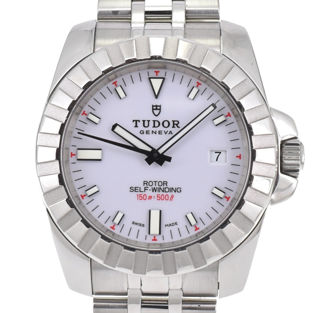 TUDOR Sports collection 20010-62100 Date white Dial Automatic Men's
 Watch O#143433