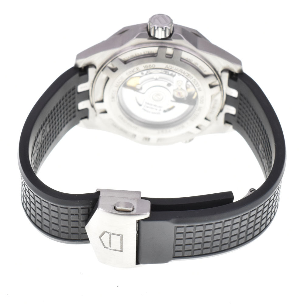 with paper TAG HEUER Aqua Racer Caliber 5 WAJ2150.FT6015 K18RG Bezel black Dial Automatic Men's
 Watch P#143434