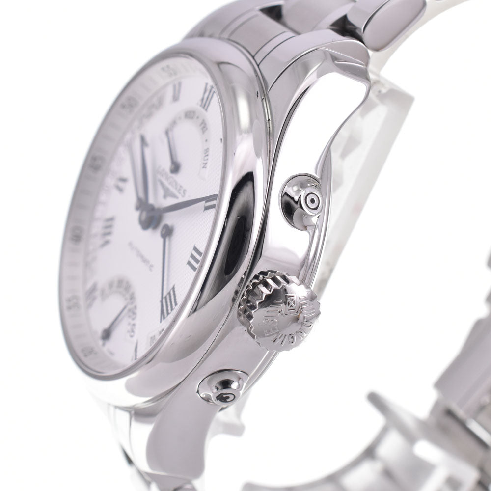 with paper LONGINES Master Collection Retrograde L2.715.4 Silver Dial Automatic Men's
 Watch Q#143438